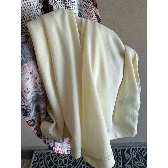 Altard' State Boho Stripe Halter Dress Lace Detail Sleeveless Y2K Hippie Peasent - Picture 5 of 12